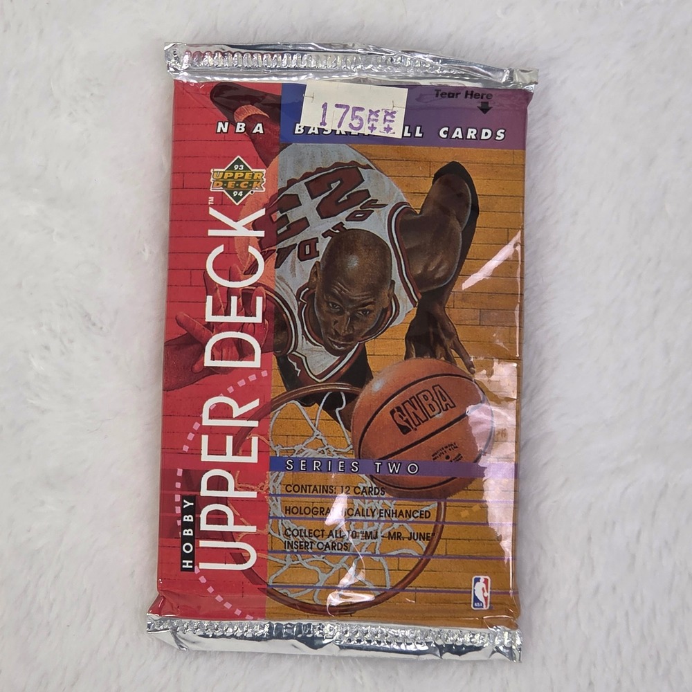 1993-94 Upper‎ Deck Series 2 Hobby Foil Pack Sealed MJ Jordan NBA